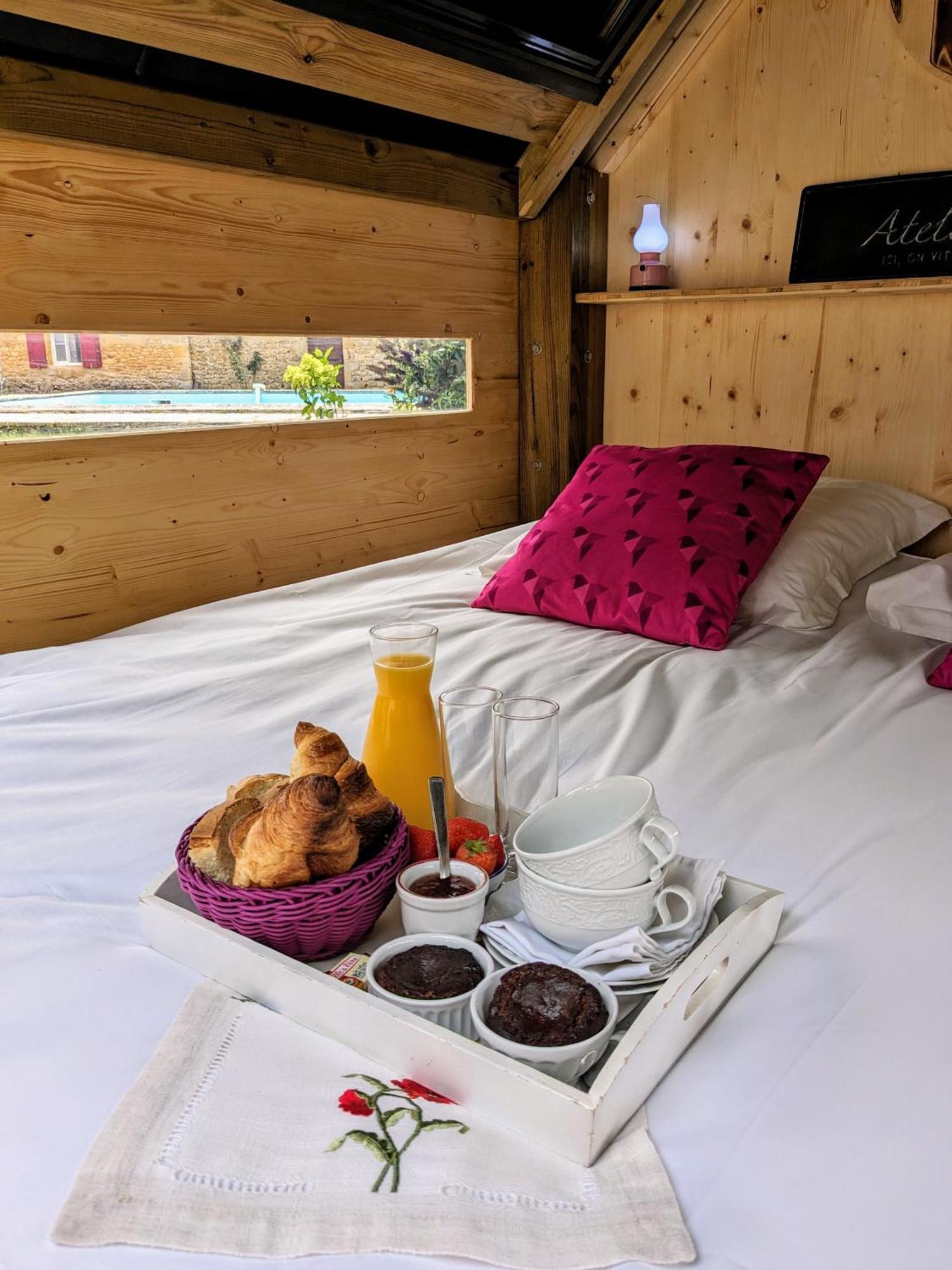 La Borie Du Chevrier Hotel Sainte-Croix-de-Beaumont Kültér fotó