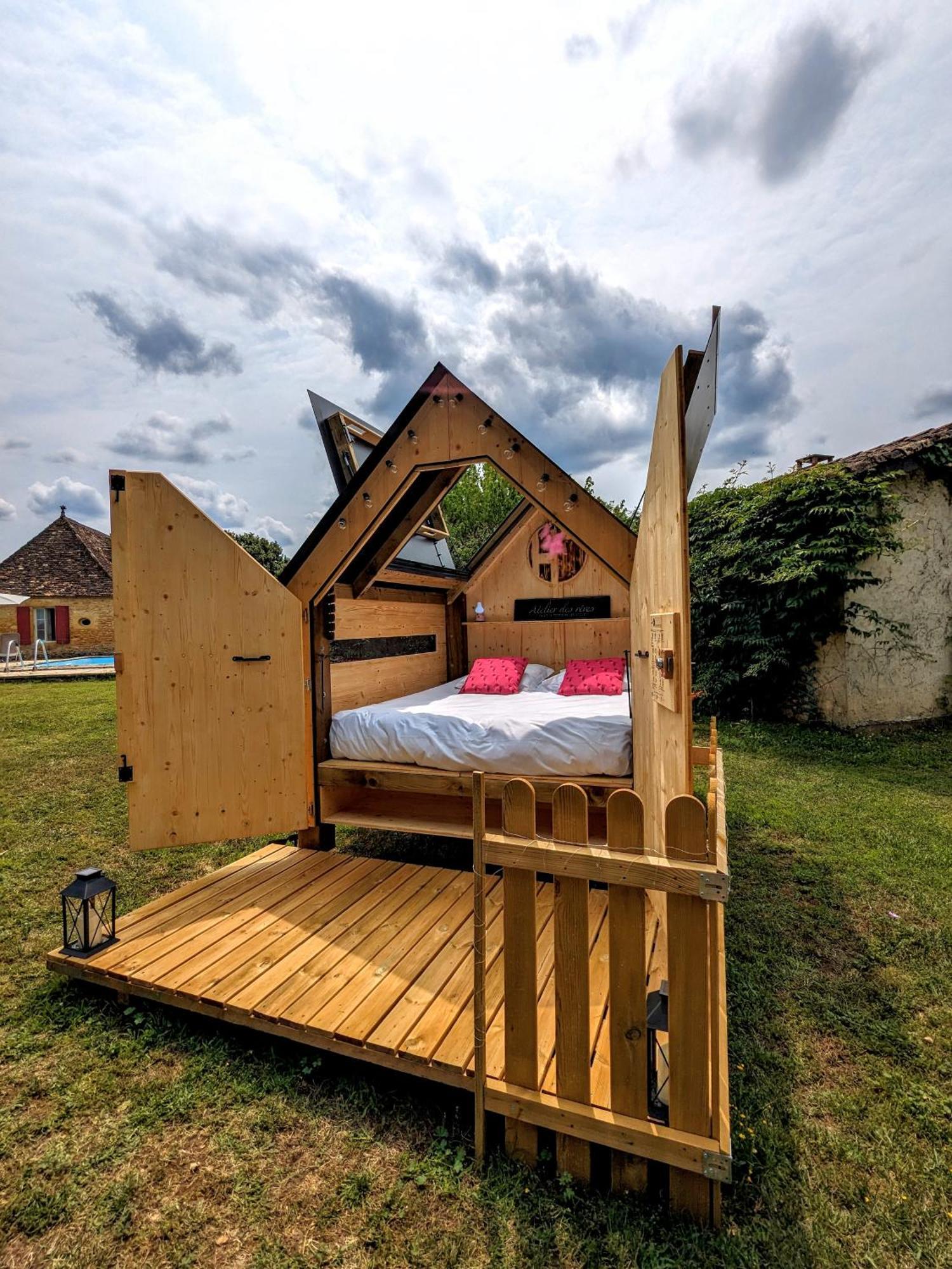 La Borie Du Chevrier Hotel Sainte-Croix-de-Beaumont Kültér fotó