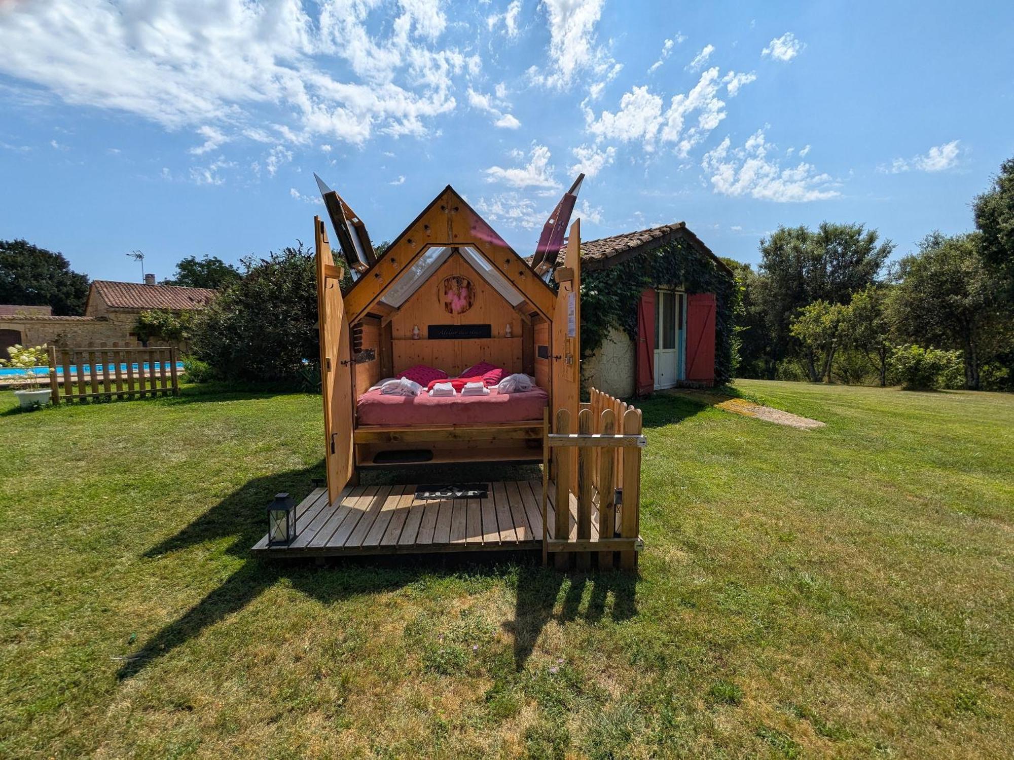 La Borie Du Chevrier Hotel Sainte-Croix-de-Beaumont Kültér fotó