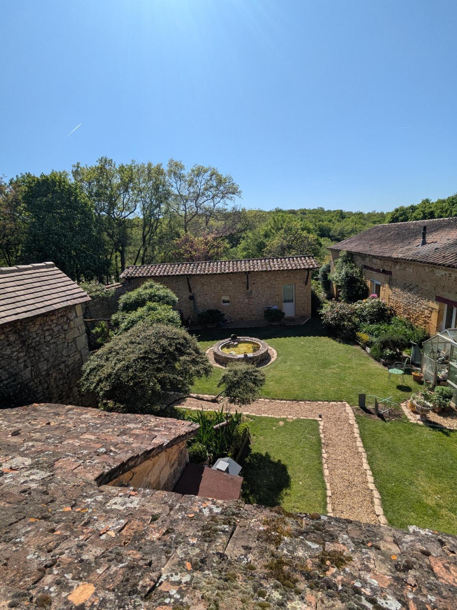 La Borie Du Chevrier Hotel Sainte-Croix-de-Beaumont Kültér fotó